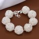 Wholesale Trendy Silver Ball Bracelet TGSPB170