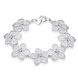 Wholesale Trendy Silver Plant Bracelet TGSPB217