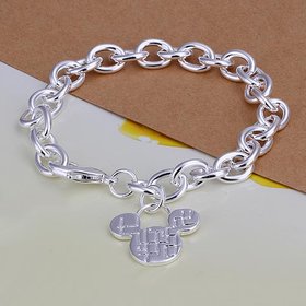 Wholesale Romantic Silver Animal Bracelet TGSPB242