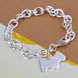 Wholesale Classic Silver Animal Bracelet TGSPB258