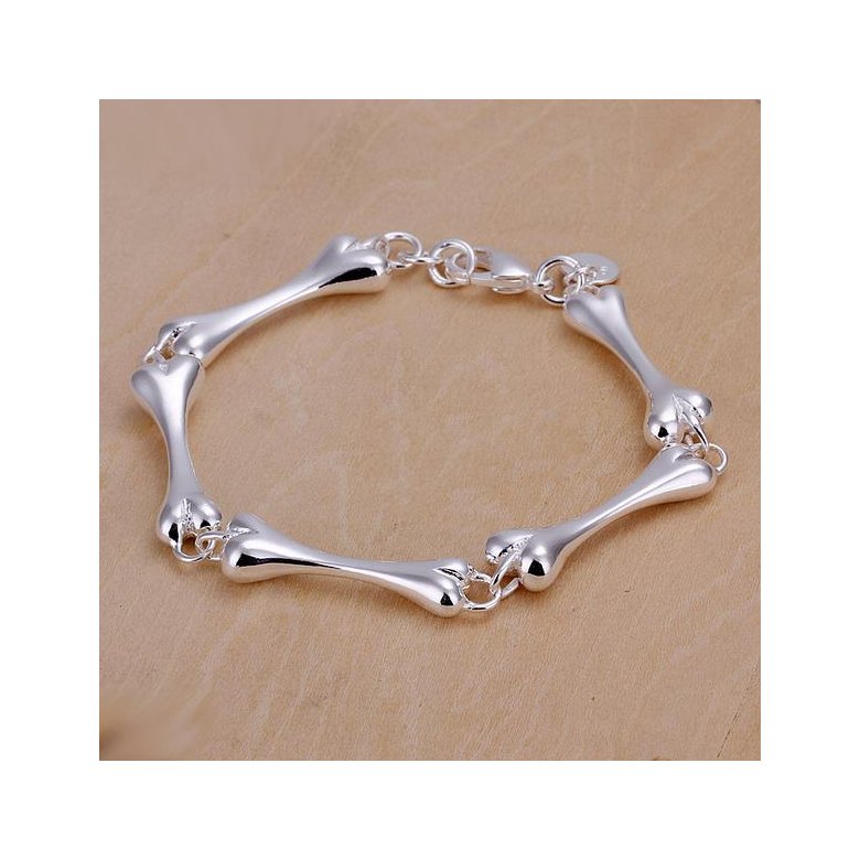 Wholesale Romantic Silver Figure Bracelet TGSPB266