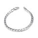 Wholesale Romantic Silver Round Bracelet TGSPB284