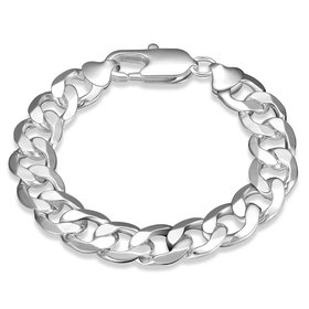 Wholesale Trendy Silver Round Bracelet TGSPB313