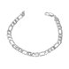 Wholesale Romantic Silver Round Bracelet TGSPB315