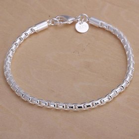 Wholesale Trendy Silver Round Bracelet TGSPB319