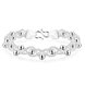 Wholesale Romantic Silver Round Bracelet TGSPB348