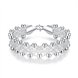 Wholesale Trendy Silver Round Bracelet TGSPB357