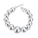 Wholesale Trendy Silver Heart Bracelet TGSPB070