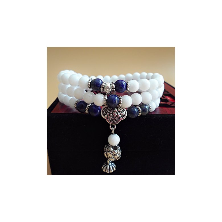 Wholesale Natural Crystal Opal Survival Bracelet Yoga Bracelete Buddha Prayer Beads For Girls Gift Best Friends VGB029