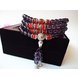 Wholesale Natural tea crystal Amethysts Bracelet Beads Necklace Yoga Mala Stone Bracelet for Women Energy Jewelry VGB032