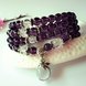Wholesale Natural Purple Crystal Amethysts Bracelet Beads Necklace Yoga  Mala Stone Bracelet for Women dolphin Energy Jewelry VGB033