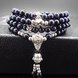 Wholesale Planet Blue sand Beaded bracelets Buddhist Buddha Meditation Prayer Beads Mala Bracelet VGB052