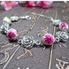 Wholesale Chinese Style Ceramic Bracelet Women Female Handmade Rose Flower Beads Charm Bracelet Hot Selling Ethic Beaded Bangles VGB068