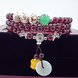 Wholesale Asingeloo Beads Prayer Mala Tibetan Red Agat Healing Bracelets Men or Women's Yoga Meditation Jewelry VGB074