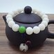 Wholesale Hot selling jewelry Handwork Women Men Buddha Beads Natural and Smooth Multi-orb Bracelet White Jade Bodhi Lotus Bracelet VGB076