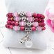 Wholesale Elephant&owl Animal Charms Bracelets For Women Men Natural  opal beads crystal Stone Charm Yoga Jewelry  VGB093