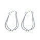Wholesale Unique two Circle Hoop Earrings For Women Lady Gift Fashion Charm High Quality earring Jewelry TGCLE045