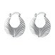 Wholesale Hot Sale Earing Newest Elegant Luxurious Color Fan Shape silver shape Earrings For Women Bridal Wedding jewelry TGCLE063