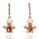 Wholesale New arrival cute insect Earrings rose gold  dangle Earrings for Women delicate high quality jewelry gift TGGPDE052