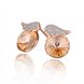 Wholesale  Hot Sale Personality bird Earrings Shining Rhinestone Crystal Earring for Women Girls Charm Ear Jewelry Accessories TGGPE213