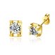 Wholesale New European and American Trinkets square Zircon Earrings for Women Earrings jewelry gift TGGPE108
