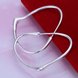 Wholesale Trendy Silver plated Geometric Hoop Earring For Woman Fashion Party Jewelry TGHE002