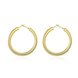 Wholesale New arrival 24K Gold Color Earrings For Women simple Trendy Round Statement Earrings Fashion Party Jewelry Gift TGHE053