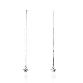 Wholesale Temperament Long Earrings for Women Party Jewelry Shiny CZ Stone Dangle Earrings Birthday Anniversary Gifts  TGSLE186