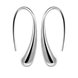 Wholesale Hot Sale Silver Earring Fashion Jewelry Teardrop Water drop Dangle Earrings For Women Valentine Gifts TGSPDE152