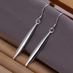 Wholesale Popular hot sale jewelry Silver Water Drop Earring for Women Simple Geometric Dangle Earrings Fine Jewelry Accessories TGSPDE218