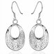 Wholesale European and American fashion earrings Vintage Court geometric pattern Dangle Earrings For Women Engagement Wedding Jewelry TGSPDE054