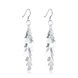 Wholesale Romantic Silver Plated Dangle Earring unique christmas tree fashion wholesale jewelry TGSPDE146