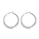 Wholesale Romantic Silver Round Stud Earring Simple Hoop Earrings For Women Fashion Jewelry Wedding Accessories TGSPE129