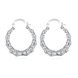 Wholesale Trendy Classic Big Circle bamboo-shaped Charm Earrings For Woman Fashion Party Wedding Engagement Party Jewelry TGSPE170