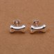 Wholesale jewelry from China Silver Earrings Fashion Jewelry Bone stud Earrings TGSPE196