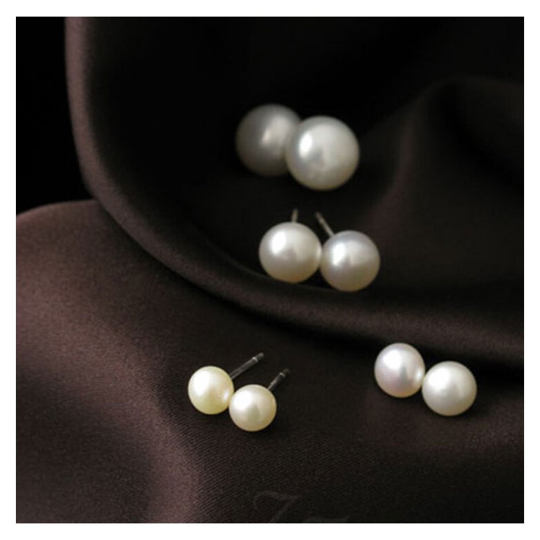 Wholesale New Fashion wholesale Jewelry Simulated Pearl Drop Earrings Cute For Women Shiny Wedding Jewelry  VGE021