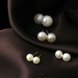 Wholesale New Fashion wholesale Jewelry Simulated Pearl Drop Earrings Cute For Women Shiny Wedding Jewelry  VGE021