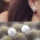Wholesale New Fashion Simple Star Round Ball Pearl Stud Earrings For Women Wedding Jewelry Bridal Engagement Earrings Gifts VGE040