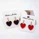 Wholesale New simple lovely heart stud earrings for women gold color personality stud earrings girl fashion jewelry gifts VGE064