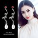 Wholesale Sequins Flowers Leaves Pendant Earrings Pearl Tassel Earrings for Women Crystal Drop Earrings Long Earring for Girl VGE127