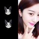 Wholesale New Cute Little Colorfully Pet Cartoon Dog Stud Earrings for Women Lovely Bulldog Earrings Puppy Fashion Jewelry VGE130