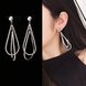 Wholesale Women's Zircon Earrings Pendant Long Earring Fashionable Women's Jewelry Party Gift VGE145