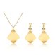 Wholesale Classic Gold Plant Jewelry Set TGGPJS118