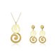 Wholesale Classic Gold Round Jewelry Set TGGPJS138