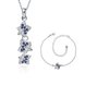 Wholesale Trendy Silver Plant CZ Jewelry Set TGSPJS396