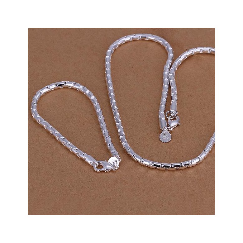 Wholesale Trendy Silver Round Jewelry Set TGSPJS400