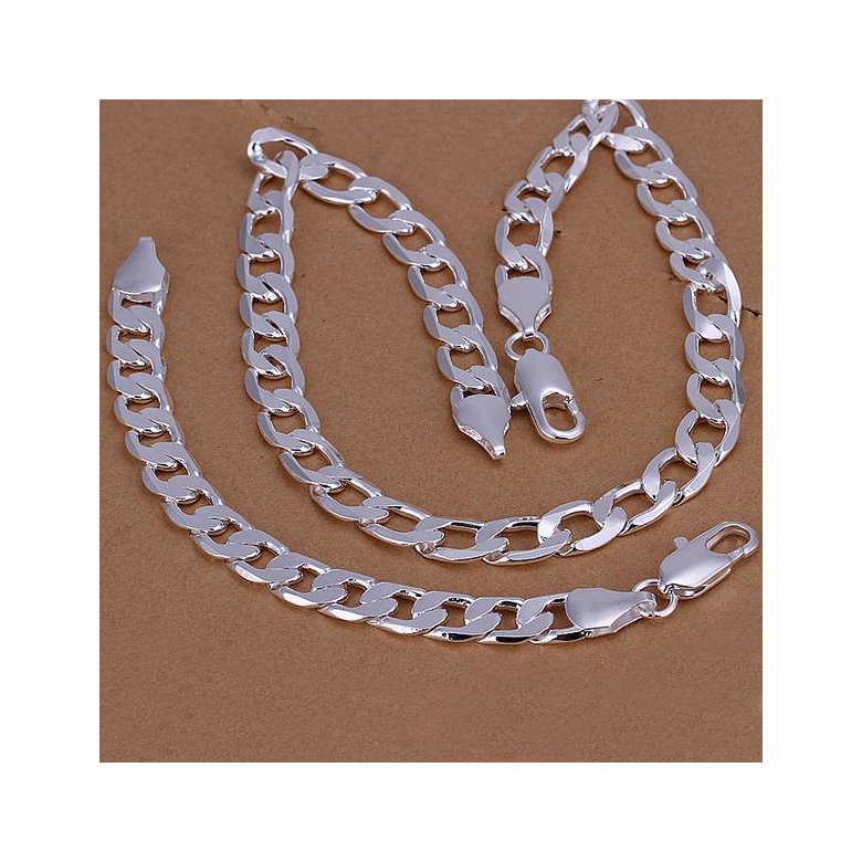 Wholesale Trendy Silver Round Jewelry Set TGSPJS472