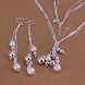 Wholesale Trendy Silver Ball Jewelry Set TGSPJS516