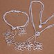 Wholesale Classic Silver Insect Jewelry Set TGSPJS601