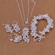 Wholesale Romantic Silver Ball Jewelry Set TGSPJS038